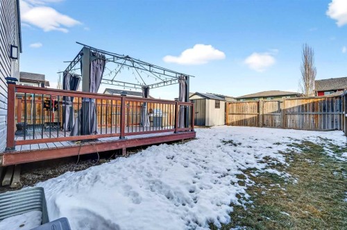 90 Walden Crescent Se, Calgary, AB - Outdoor With Deck Patio Veranda