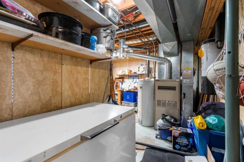 653 Macewan Drive, Carstairs, AB - Indoor Photo Showing Basement