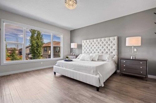 144 Legacy Mount Se, Calgary, AB - Indoor Photo Showing Bedroom