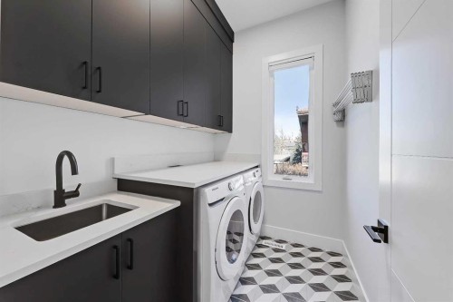 1902 13 Street Sw, Calgary, AB - Indoor Photo Showing Laundry Room