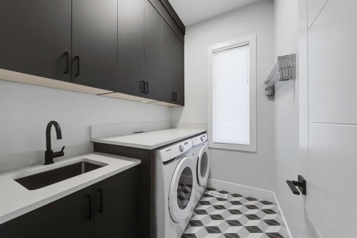 1902 13 Street Sw, Calgary, AB - Indoor Photo Showing Laundry Room