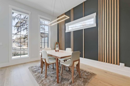 1902 13 Street Sw, Calgary, AB - Indoor Photo Showing Dining Room