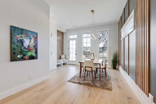 1902 13 Street Sw, Calgary, AB - Indoor Photo Showing Dining Room