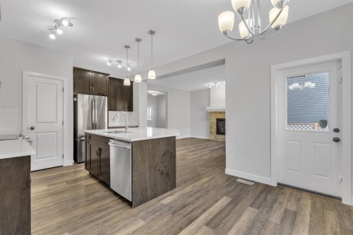 235 Kinniburgh Road, Chestermere, AB - Indoor Photo Showing Kitchen