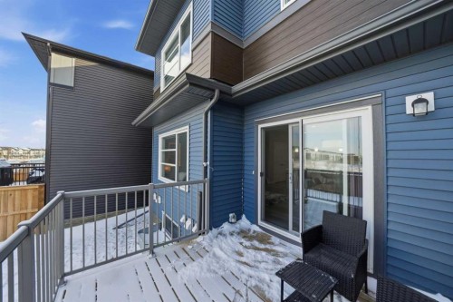 704 Creekstone Circle Sw, Calgary, AB - Outdoor With Deck Patio Veranda With Exterior