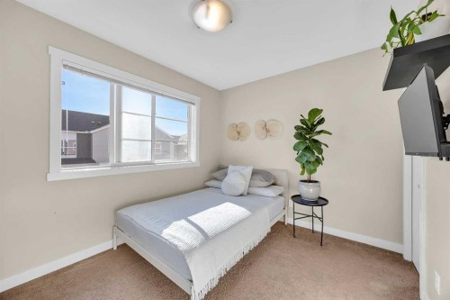 405 Redstone View Ne, Calgary, AB - Indoor Photo Showing Bedroom