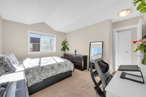 405 Redstone View Ne, Calgary, AB - Indoor Photo Showing Bedroom