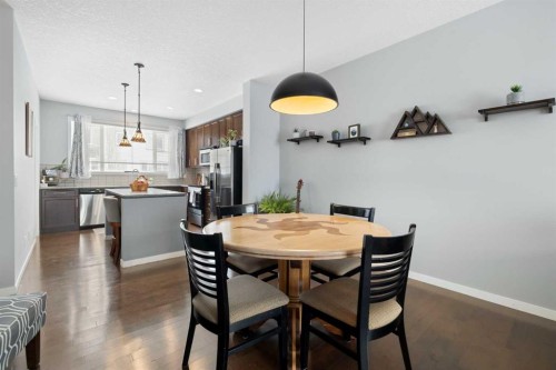 1815 Copperfield Boulevard Se, Calgary, AB - Indoor Photo Showing Dining Room