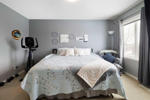 1815 Copperfield Boulevard Se, Calgary, AB - Indoor Photo Showing Bedroom
