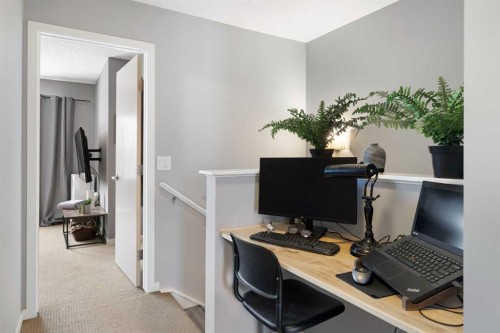 1815 Copperfield Boulevard Se, Calgary, AB - Indoor Photo Showing Office