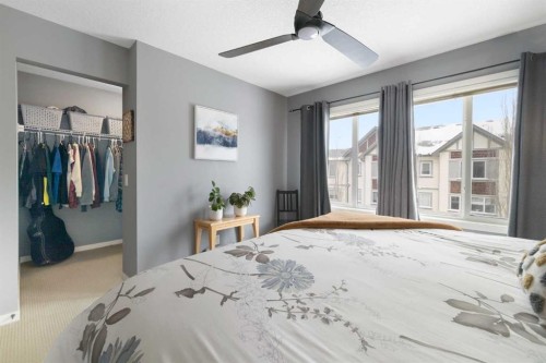 1815 Copperfield Boulevard Se, Calgary, AB - Indoor Photo Showing Bedroom