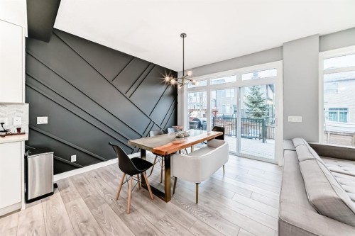 58 Sage Bluff View Nw, Calgary, AB - Indoor Photo Showing Dining Room