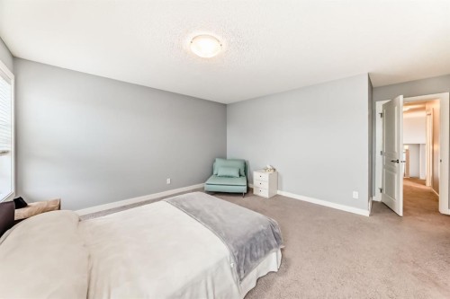 58 Sage Bluff View Nw, Calgary, AB - Indoor Photo Showing Bedroom