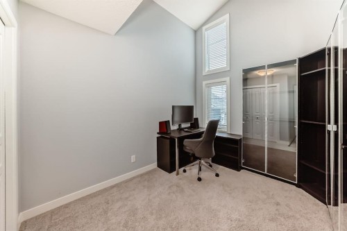 58 Sage Bluff View Nw, Calgary, AB - Indoor Photo Showing Office