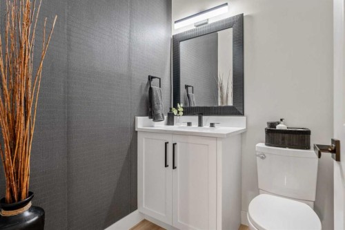 311 Chaparral Ravine View Se, Calgary, AB - Indoor Photo Showing Bathroom