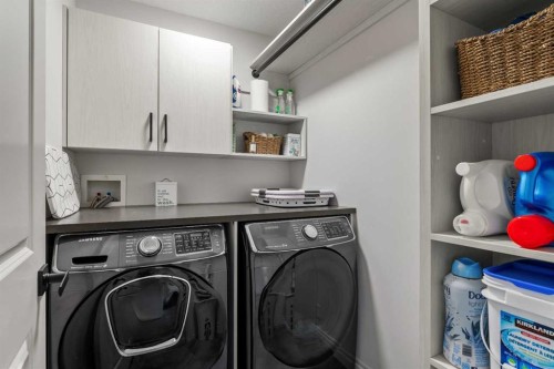 311 Chaparral Ravine View Se, Calgary, AB - Indoor Photo Showing Laundry Room