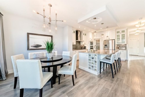 28 Ranchers Manor, Okotoks, AB - Indoor Photo Showing Dining Room