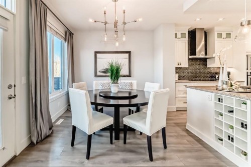 28 Ranchers Manor, Okotoks, AB - Indoor Photo Showing Dining Room