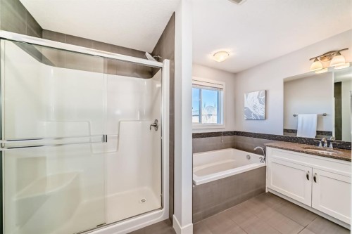 28 Ranchers Manor, Okotoks, AB - Indoor Photo Showing Bathroom