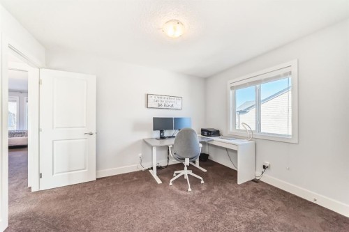28 Ranchers Manor, Okotoks, AB - Indoor Photo Showing Office