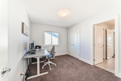 28 Ranchers Manor, Okotoks, AB - Indoor Photo Showing Office