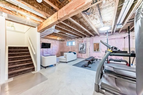28 Ranchers Manor, Okotoks, AB - Indoor Photo Showing Basement