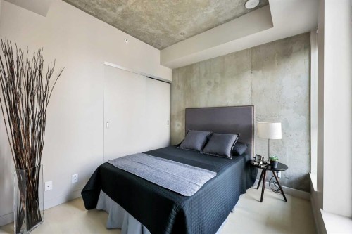 1405-1010 6 Street Sw, Calgary, AB - Indoor Photo Showing Bedroom