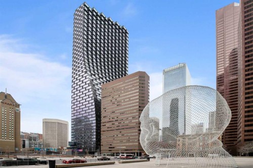 1405-1010 6 Street Sw, Calgary, AB - Outdoor