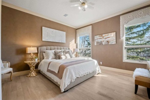 60 Woodpark Close Sw, Calgary, AB - Indoor Photo Showing Bedroom