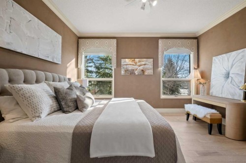 60 Woodpark Close Sw, Calgary, AB - Indoor Photo Showing Bedroom