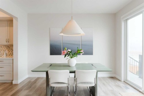 156 Precedence View, Cochrane, AB - Indoor Photo Showing Dining Room