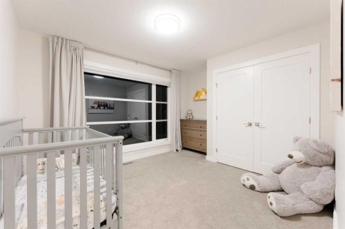 156 Precedence View, Cochrane, AB - Indoor Photo Showing Bedroom