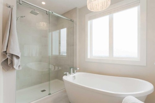 156 Precedence View, Cochrane, AB - Indoor Photo Showing Bathroom