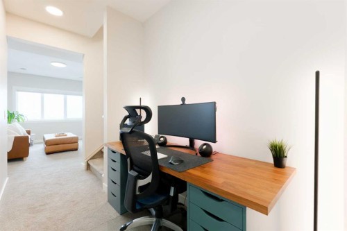 156 Precedence View, Cochrane, AB - Indoor Photo Showing Office