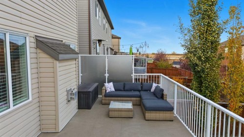 308 Viewpointe Terrace, Chestermere, AB - Outdoor With Deck Patio Veranda With Exterior