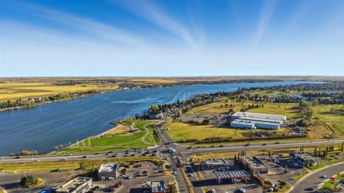 308 Viewpointe Terrace, Chestermere, AB - Outdoor With Body Of Water With View