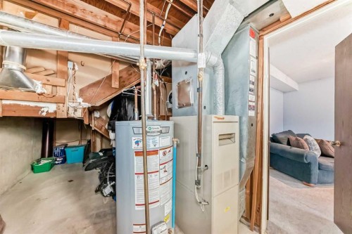 52A Queen Alexandra Close Se, Calgary, AB - Indoor Photo Showing Basement