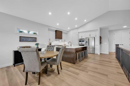 13 Emerson Crescent, Okotoks, AB - Indoor Photo Showing Dining Room