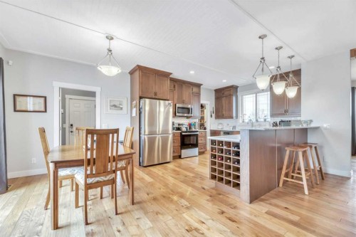 23 Winters Place, Rural Rocky View County, AB - Indoor Photo Showing Dining Room
