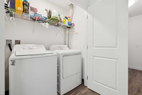 101-24 Rivercrest Drive, Cochrane, AB - Indoor Photo Showing Laundry Room