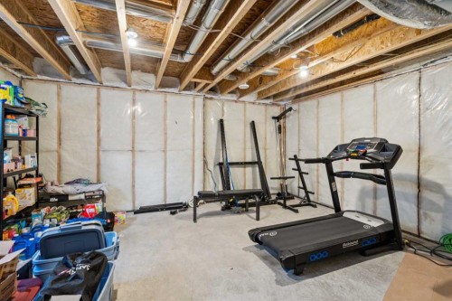 101-24 Rivercrest Drive, Cochrane, AB - Indoor Photo Showing Basement