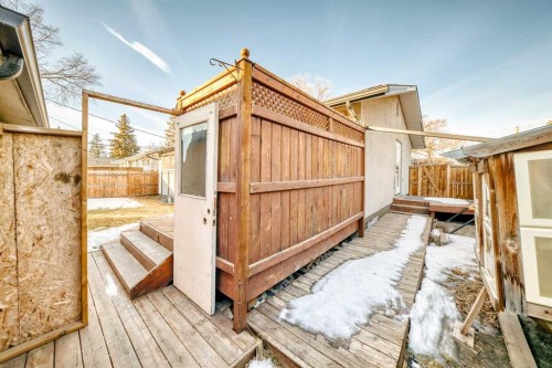 2831 63 Avenue Sw, Calgary, AB - Outdoor With Deck Patio Veranda With Exterior