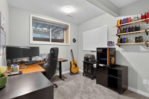 61 Sage Valley Manor Nw, Calgary, AB - Indoor Photo Showing Office