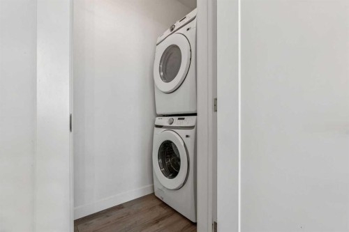 203-500 Auburn Meadows Common Se, Calgary, AB - Indoor Photo Showing Laundry Room