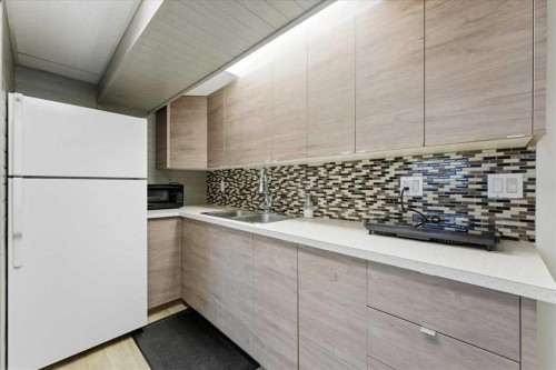 6603 Malvern Road Ne, Calgary, AB - Indoor Photo Showing Kitchen With Double Sink