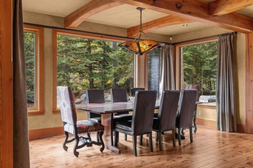 163 Cairns Landing, Canmore, AB - Indoor Photo Showing Dining Room