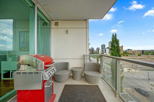 603-433 11 Avenue Se, Calgary, AB - Outdoor With Balcony With Exterior
