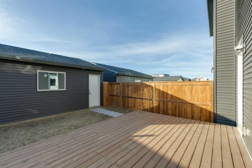 129 Dawson Drive, Chestermere, AB - Outdoor With Deck Patio Veranda With Exterior