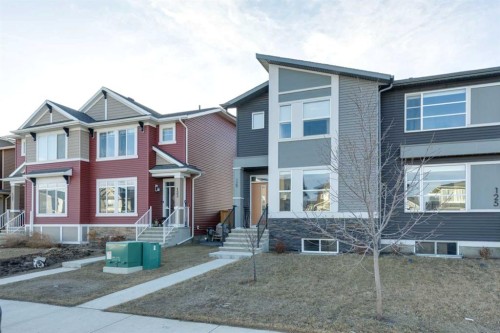 129 Dawson Drive, Chestermere, AB - Outdoor With Facade
