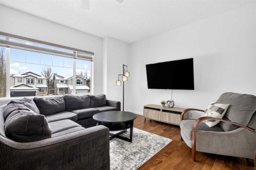 327 Chaparral Drive Se, Calgary, AB - Indoor Photo Showing Living Room